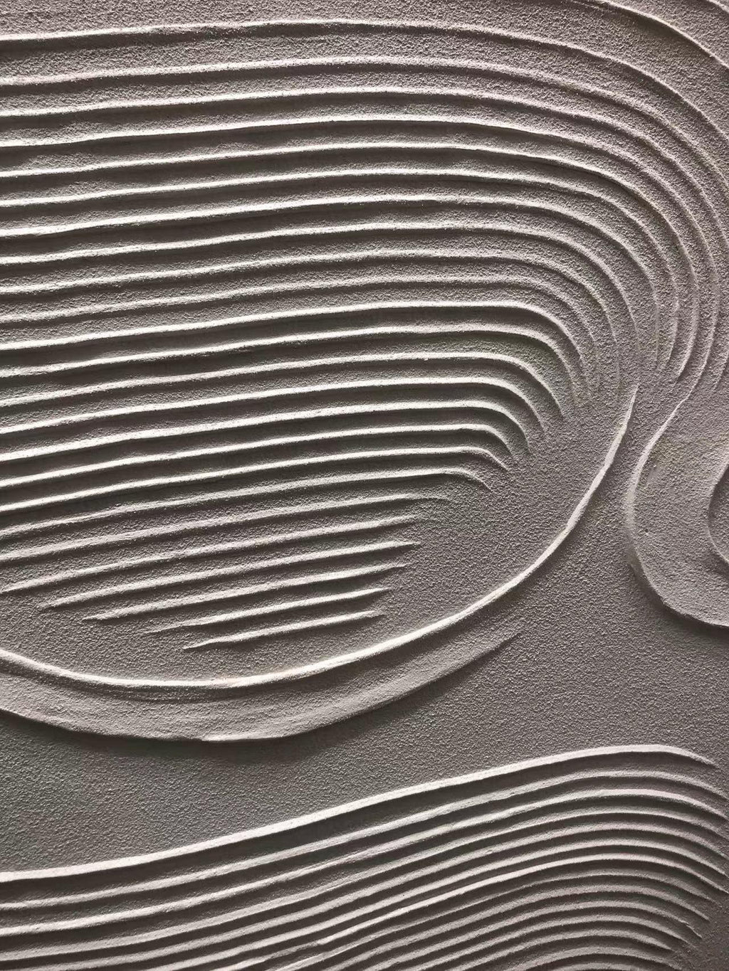 Flowing Harmony-Modern Minimalist Flowing Curved Geometric Abstract Wall Art
