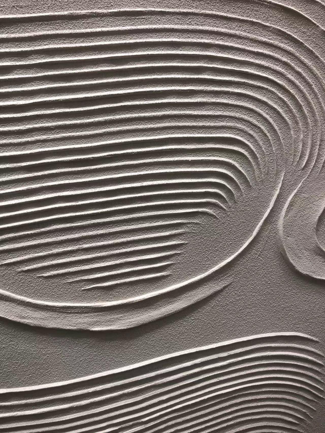 Flowing Harmony-Modern Minimalist Flowing Curved Geometric Abstract Wall Art