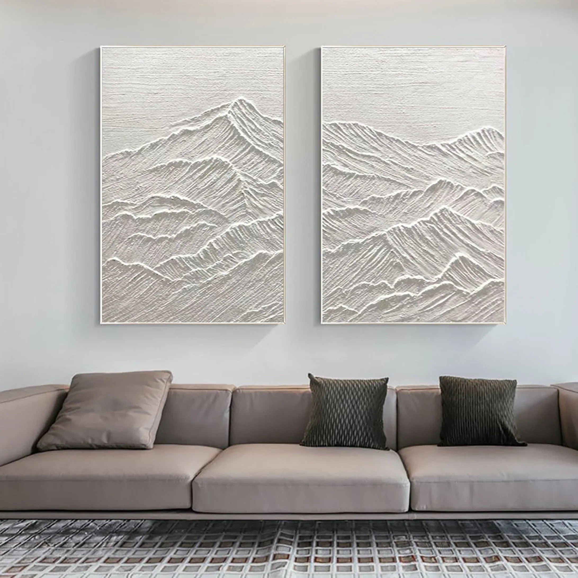 Monochrome Reflections SET OF 2