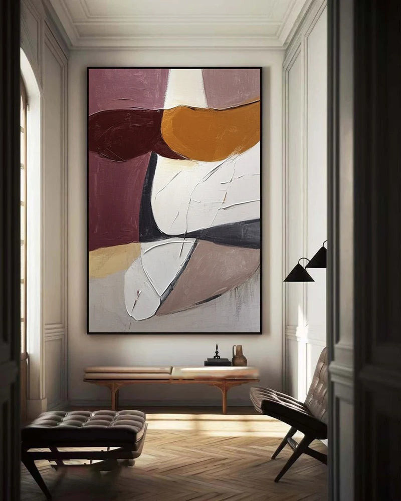 Balanced Forms-Handcrafted Abstract Wall Art#AB14140