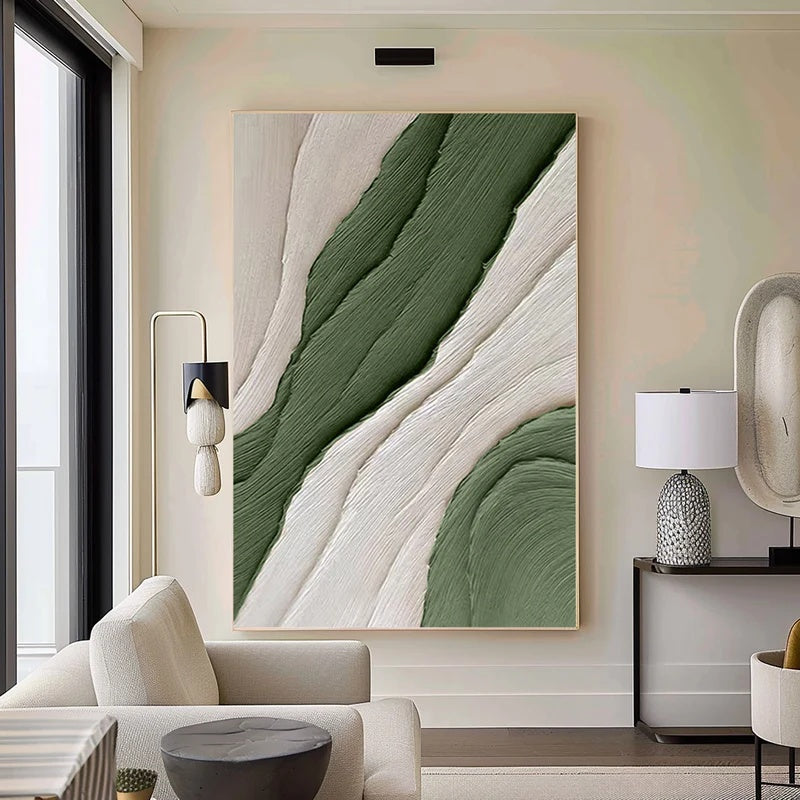 Quiet Layers – Minimalist Textured Abstract Wall Art#AB14153