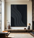 Curved Geometry - Modern Minimalist Flowing Curved Texture Geometric Wall Art