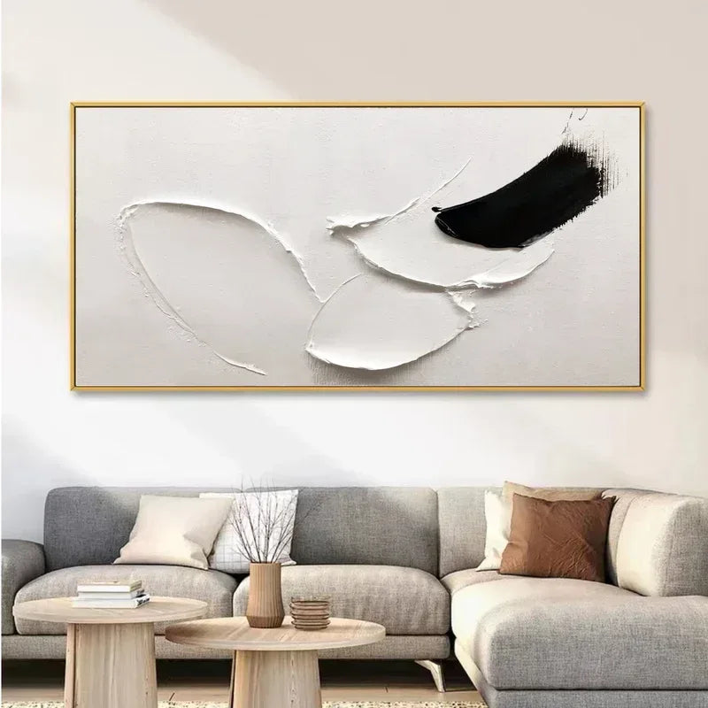 Special payment link for Silent Crest- Black & White Textured Canvas