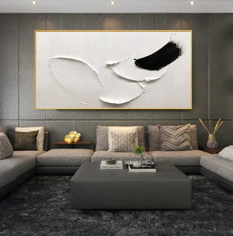 Special payment link for Silent Crest- Black & White Textured Canvas