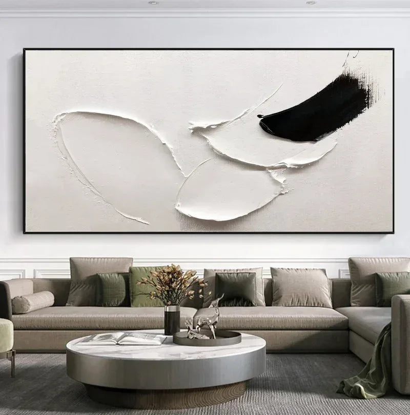 Special payment link for Silent Crest- Black & White Textured Canvas