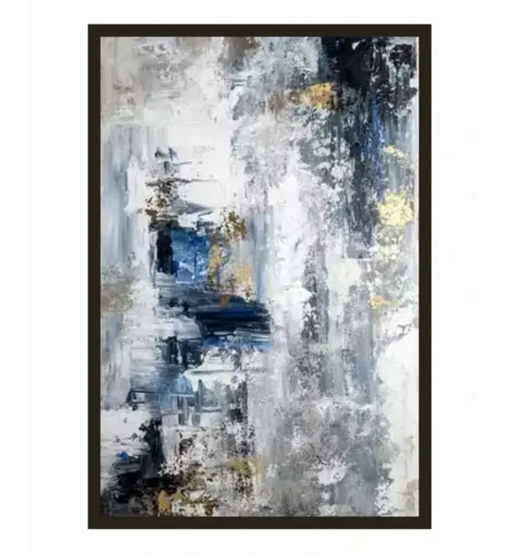 Flowing Dreams-Modern Minimalist Urban Texture Art Wall