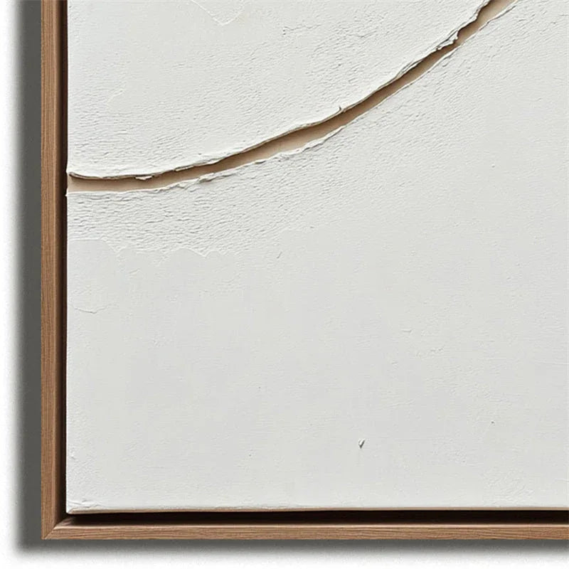 Golden Horizon-Modern Minimalist Three-Dimensional Curved Texture Wall Art