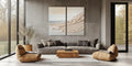 Ethereal Horizons Canvas Set-Dual Vertical Coastal Three-Dimensional Texture Wall Art