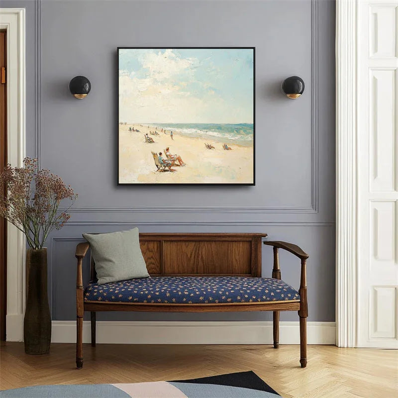 Seaside Serenity-Abstract Oil Painting Wall Art#SS10090
