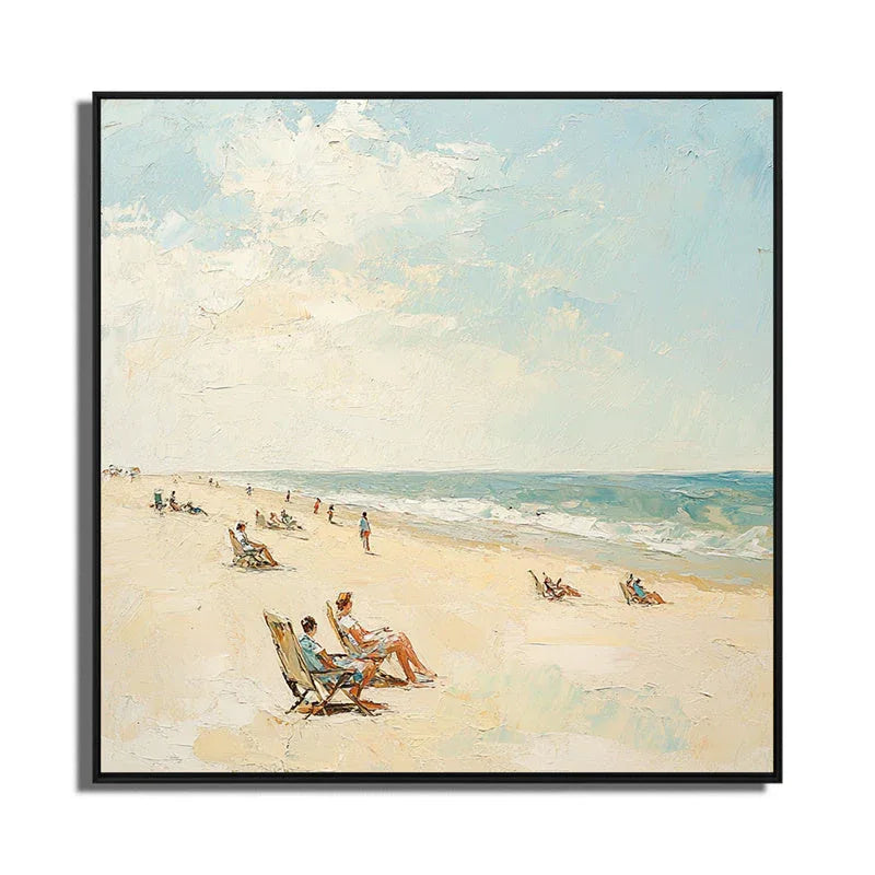 Seaside Serenity-Abstract Oil Painting Wall Art#SS10090