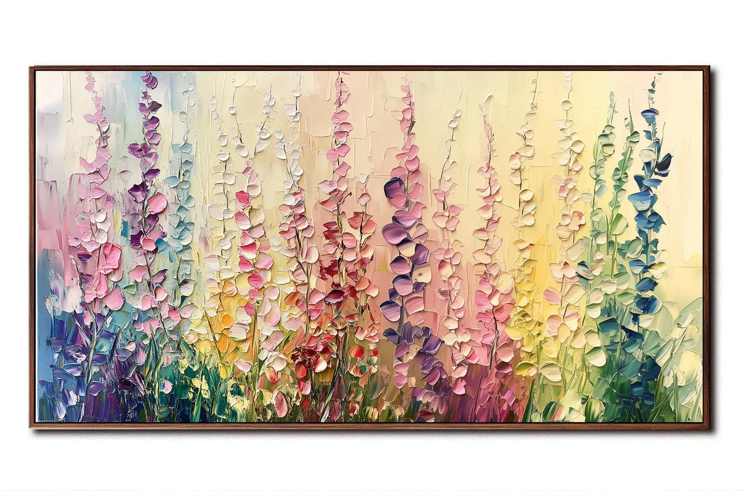 Special payment link for Floral Symphony Canvas Art-Horizontal Colorful Flower Cluster