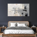 Serenity in Abstract-Hand-Painted Minimalist Abstract Texture Oil Painting Wall Art