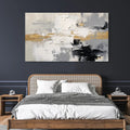 Abstract Layers Symphony-Light Luxury Abstract Texture Wall Art for Modern Home Decoration