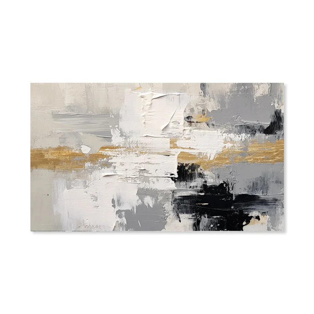 Abstract Layers Symphony-Light Luxury Abstract Texture Wall Art for Modern Home Decoration