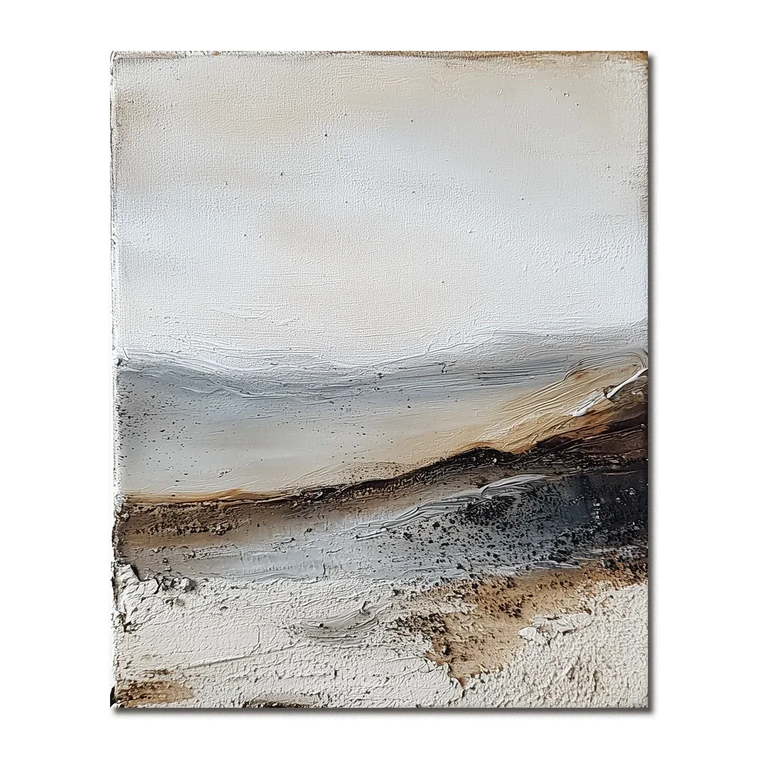 Silent Horizon - Abstract Wall Art of Natural Atmosphere in Indoor or Bedroom