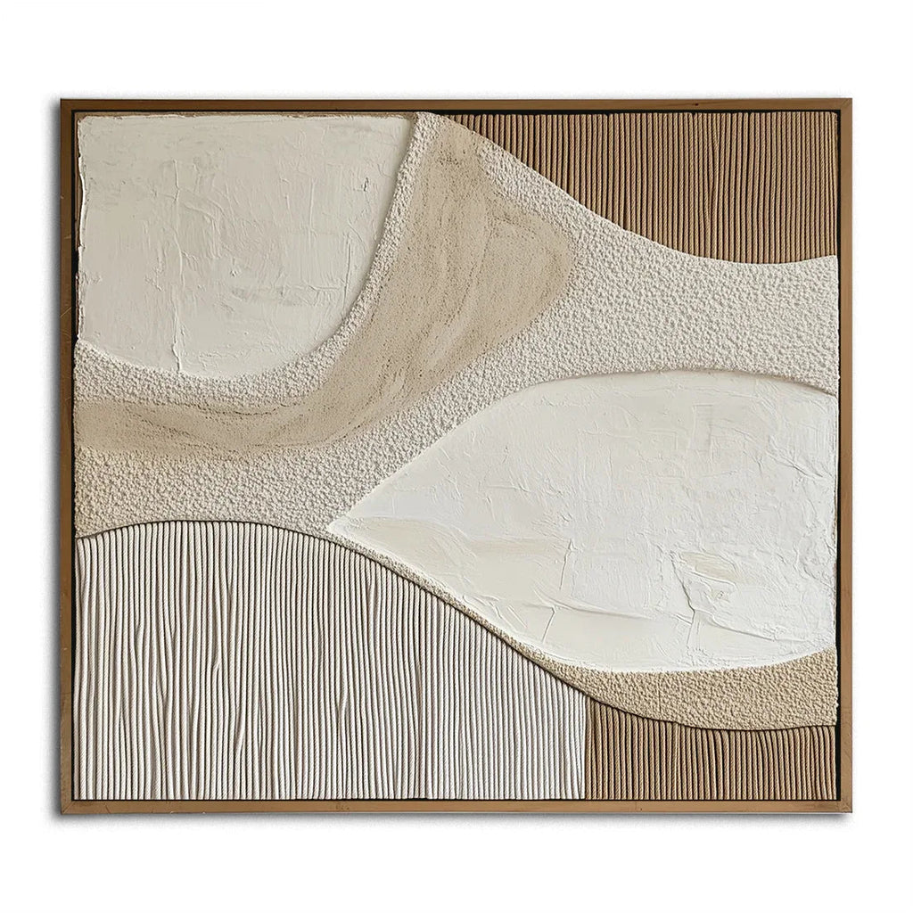 Earthline Flow-Interior Decoration Abstract 3D Texture Oil Painting Wall Art