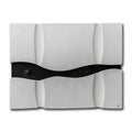 Divide and Flow-Modern Minimalist 3D Black and White Curved Texture Wall Art