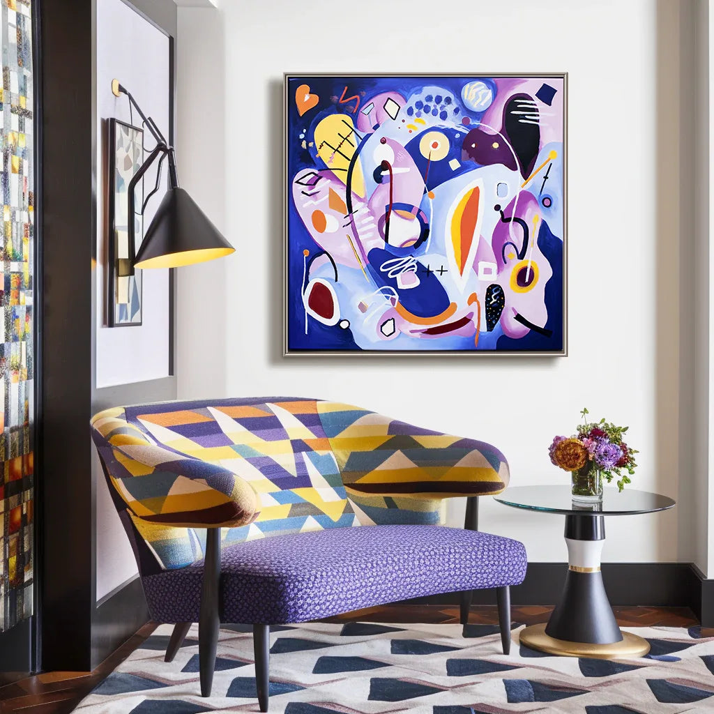 Artextured – Pop Mirage | Vibrant Abstract Pop Art Oil Painting#AB14074