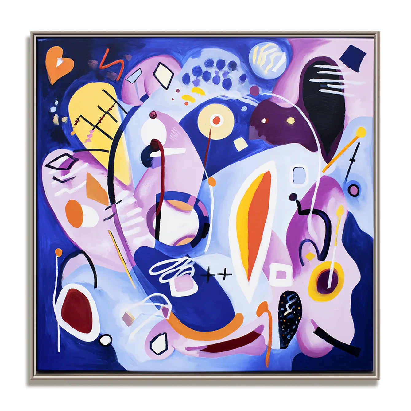 Artextured – Pop Mirage | Vibrant Abstract Pop Art Oil Painting#AB14074