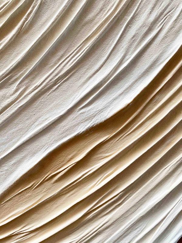 Flow of Nature Wabi Sabi Painting-Minimalist Three-Dimensional Sand Dune Flowing Texture Wall Art