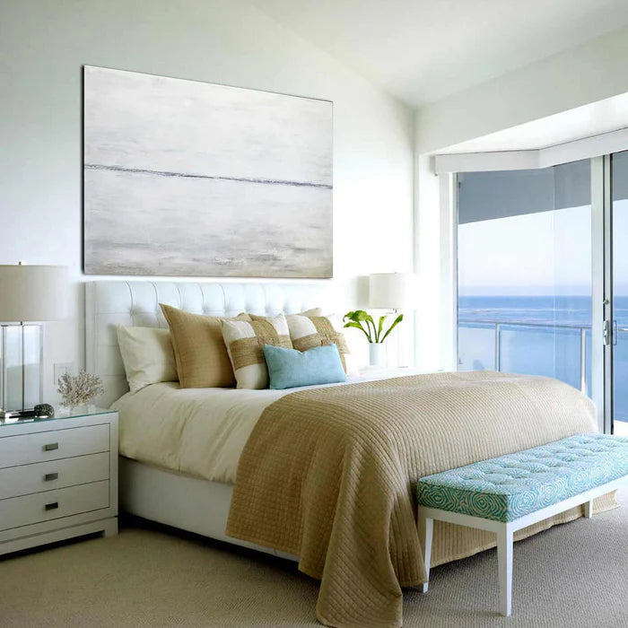 Light Painting Landscape Art Minimalism Canvas Natural Colors "Indecision"