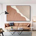 Desert Flow-Natural Abstract Earth Texture Wall Art
