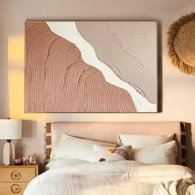 Desert Flow-Natural Abstract Earth Texture Wall Art