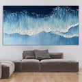 Ocean Symphony -Abstract Texture Sea View Wall Art#AB26102