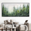 Misty Forest Serenity- Hand Drawn Lifelike Texture Forest#FL10004