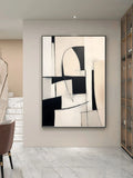 Abstract Harmony-Modern Interior Design Geometric Abstract Wall Art