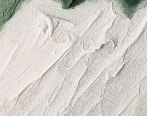 Emerald Peaks -Modern Minimalist Hand drawn Mountain Texture Wall Art