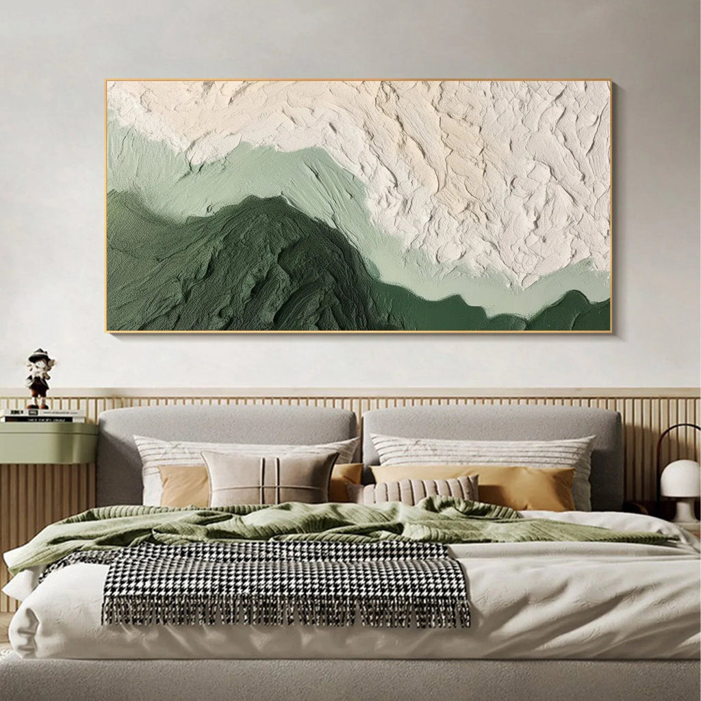 Forest Ridge-Modern Interior Design Mountain Thick Coating Three Dimensional Texture Wall Art