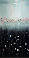 Special payment link for Blooming Serenity-Hand drawn Pink Blue Flower Sea Texture oil painting