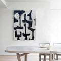 Mono Hypnotic-Modern Geometric Abstract Wall Art