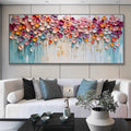 Blossoming Symphony-Dimensional Petal Abstract Wall Art#FL10005