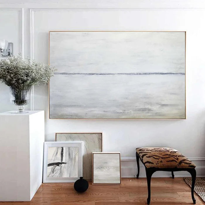 Light Painting Landscape Art Minimalism Canvas Natural Colors "Indecision"