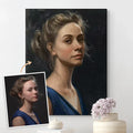 Custom Oil Painting Portraits from Your Photos - Family & Pets#3