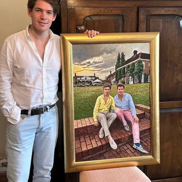 Custom Oil Painting Portraits from Your Photos - Family & Pets#6
