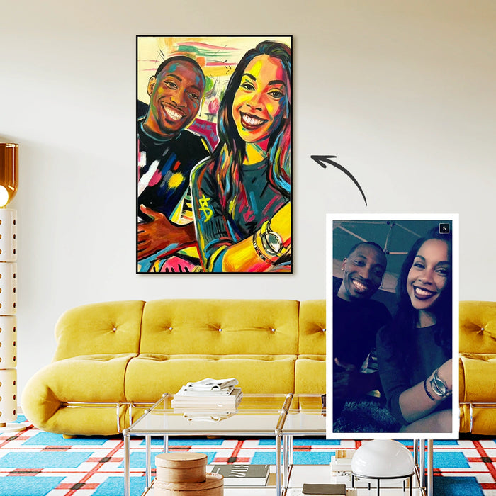Custom Oil Painting Portraits from Your Photos - Family & Pets#5