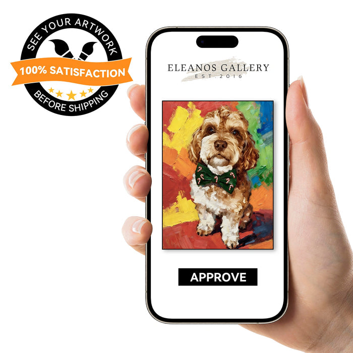 Custom Oil Painting Portraits from Your Photos - Family & Pets#5