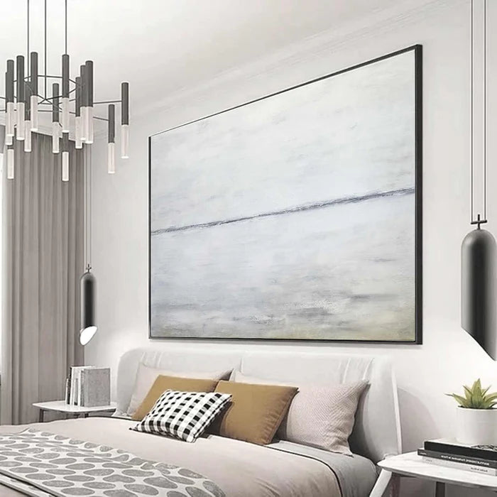 Light Painting Landscape Art Minimalism Canvas Natural Colors "Indecision"