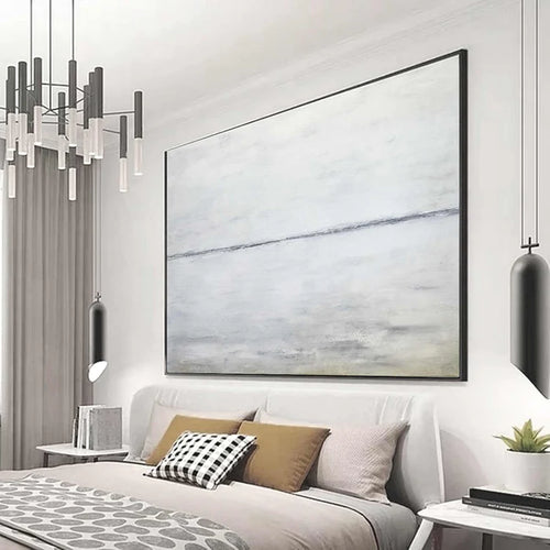 Light Painting Landscape Art Minimalism Canvas Natural Colors "Indecision"