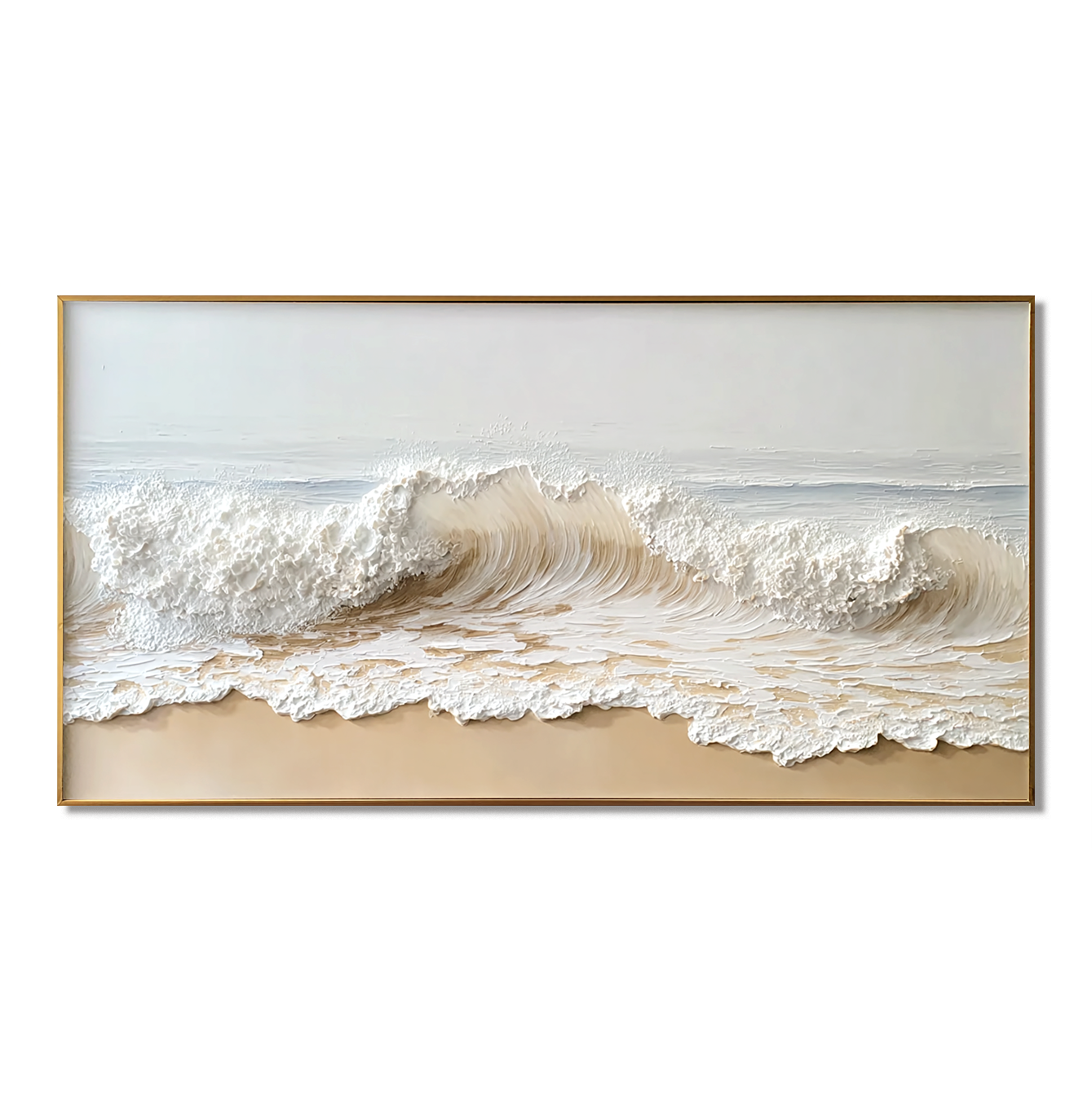 Rising Tide – Large Textured Wave Painting#AB14300